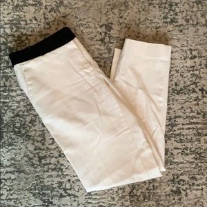 Michael Kors white crop pants